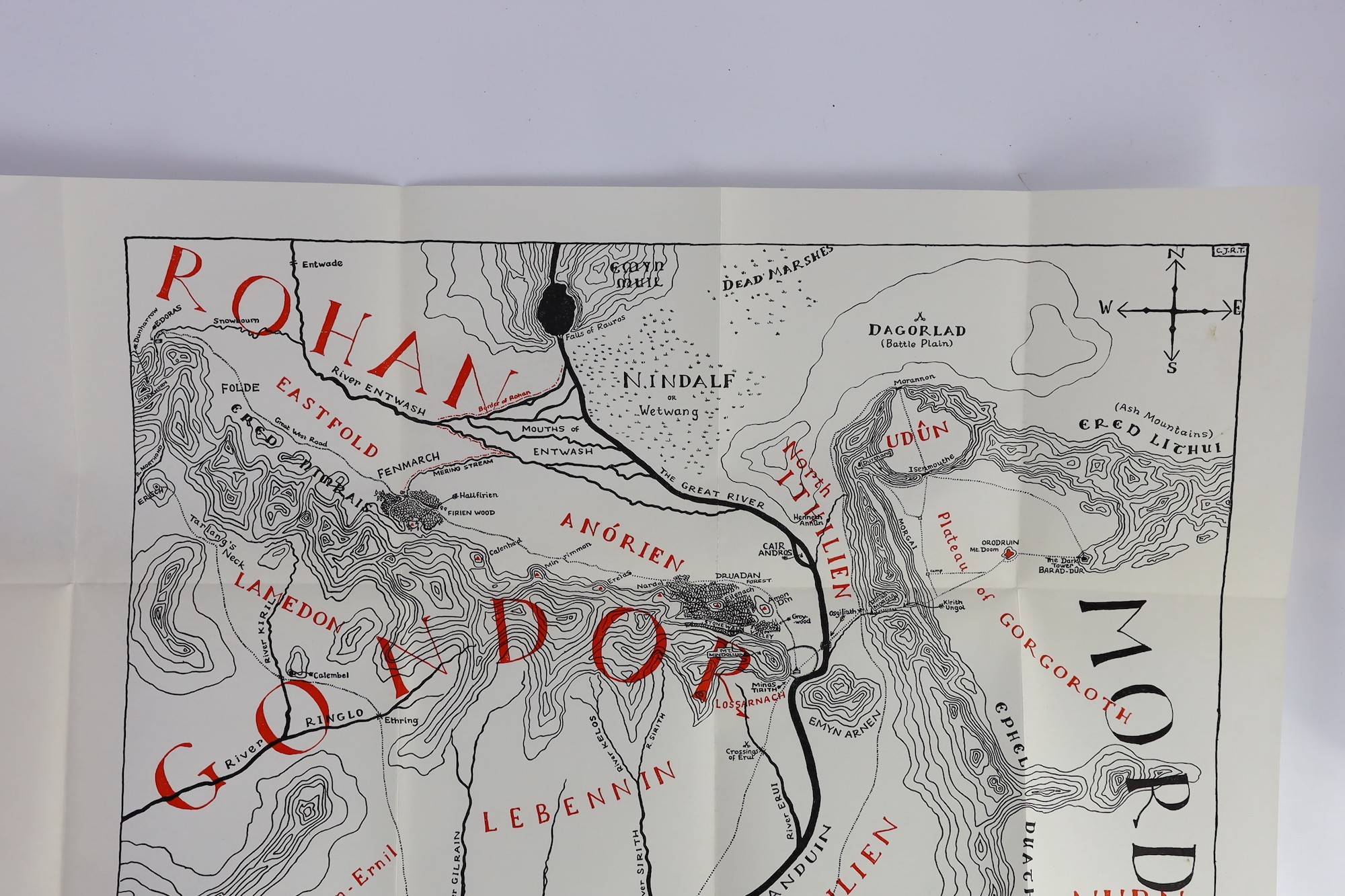 ° ° Tolkein, John Ronald Reuel - The Lord of the Rings trilogy; comprises: The Fellowship of the - Image 24 of 25