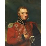 Early 19th century English School Portrait of General Frederick Roome (1783-1845)oil on canvas90 x