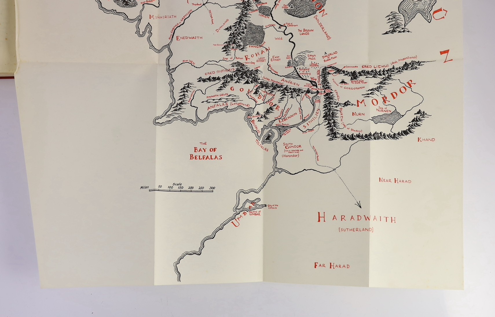 ° ° Tolkein, John Ronald Reuel - The Lord of the Rings trilogy; comprises: The Fellowship of the - Image 17 of 25