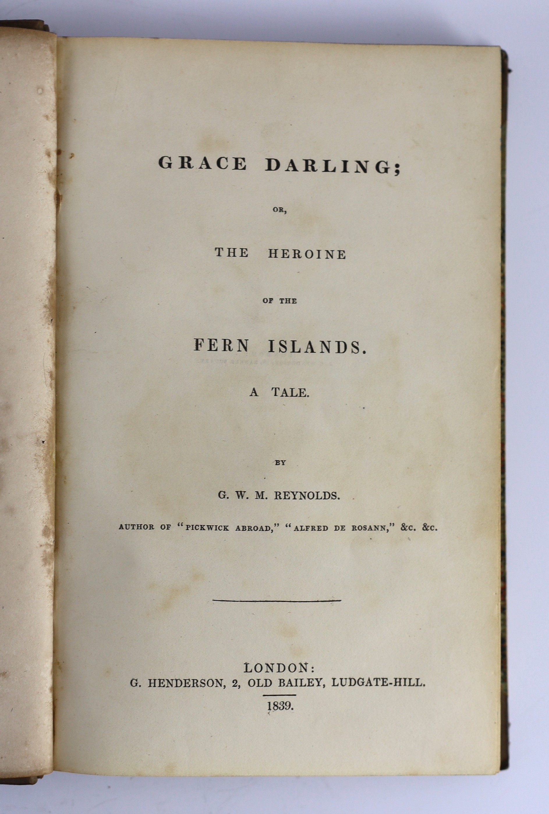 An unusual early Victorian silver rectangular snuff box, commemorating Grace Darling, engraved - Image 12 of 13