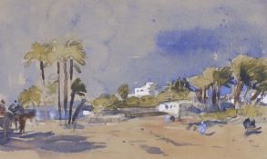 Hercules Brabazon Brabazon (1821-1906) 'Eastern Scene'watercolour12.5 x 20cm***CONDITION REPORT***