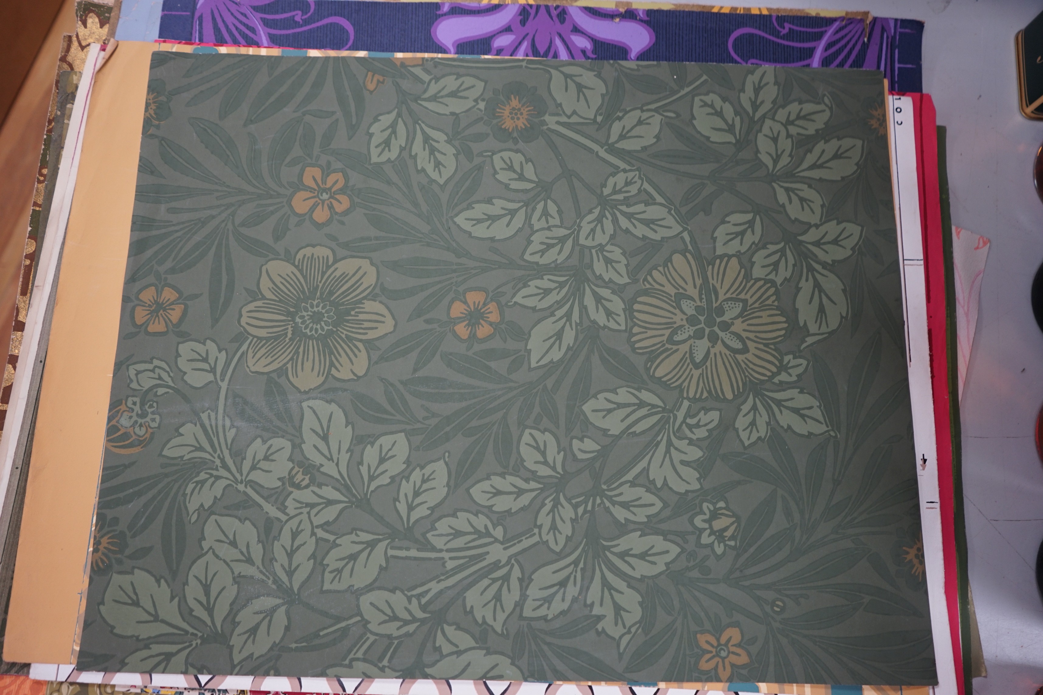 Twenty nine Cole and Son wall paper samples after W.Morris, A Pugin, C Barry, C Voysey - Image 2 of 4