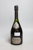 A bottle of Dom Ruinart champagne, rose, 1971