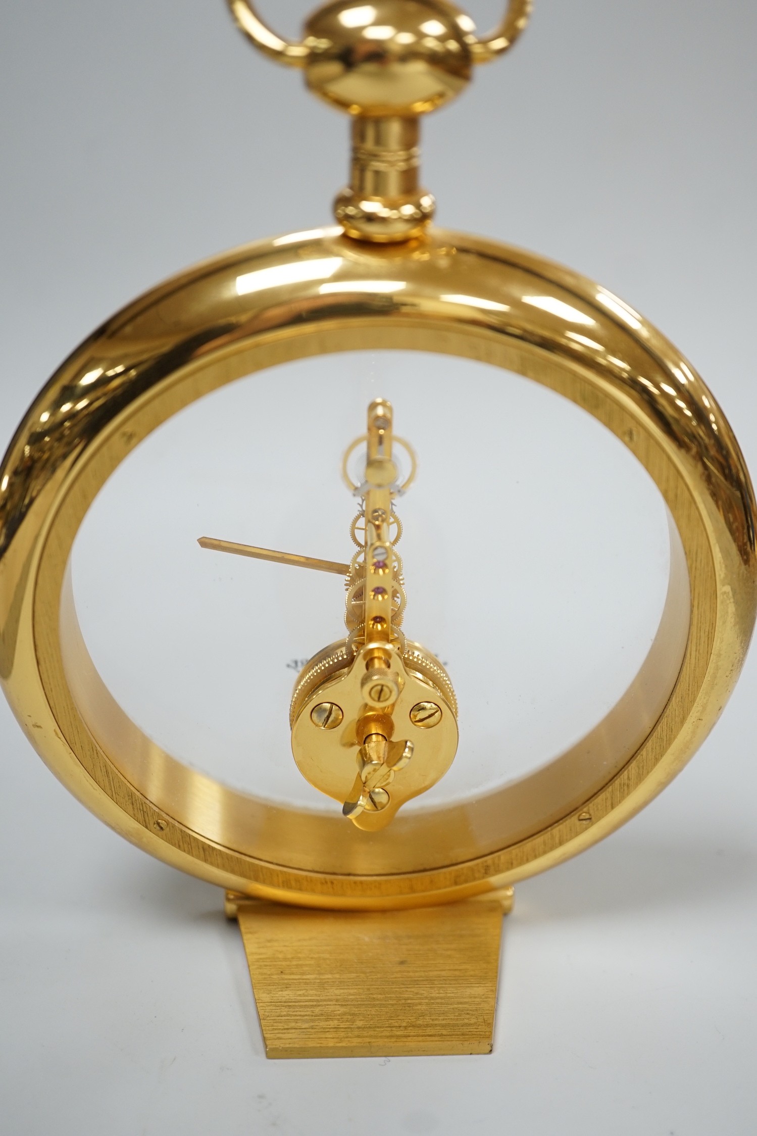 A Jaeger le Coultre inline timepiece, 19cm tall - Image 3 of 3