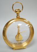 A Jaeger le Coultre inline timepiece, 19cm tall