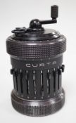 A Curta calculator, serial number 507479