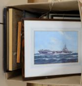 From the collection of Rear Admiral Humfrey John Bradley Moore, CBE, RI (British, 1898-1985). G.