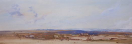 Cecil Arthur Hunt R.W.S. (1873-1965), watercolour, ‘Dartmoor’, signed, John Magee label verso, 26