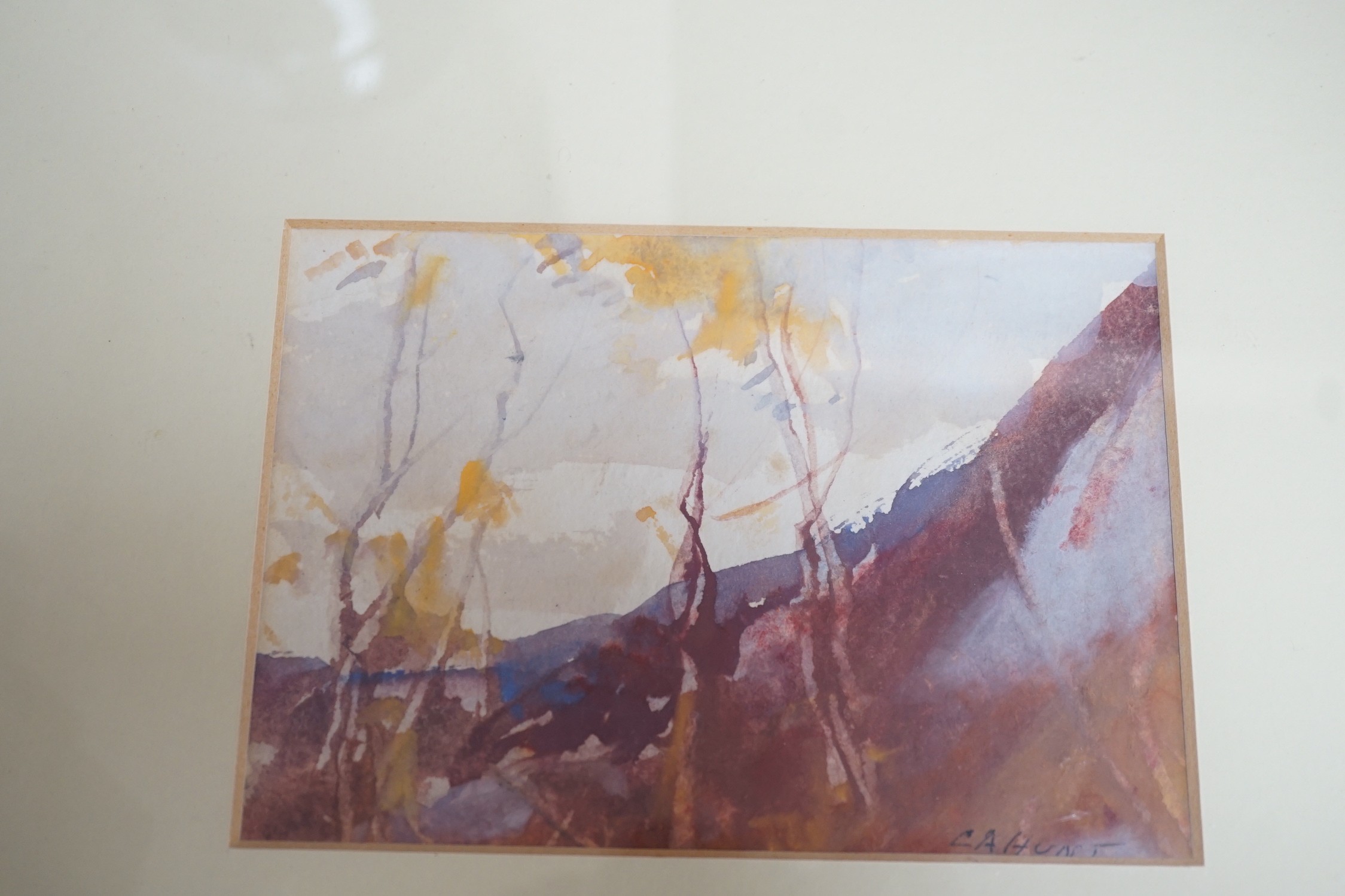 Cecil Arthur Hunt R.W.S. (1873-1965), six watercolours, Assorted landscapes, signed, largest 11.5 - Image 5 of 6