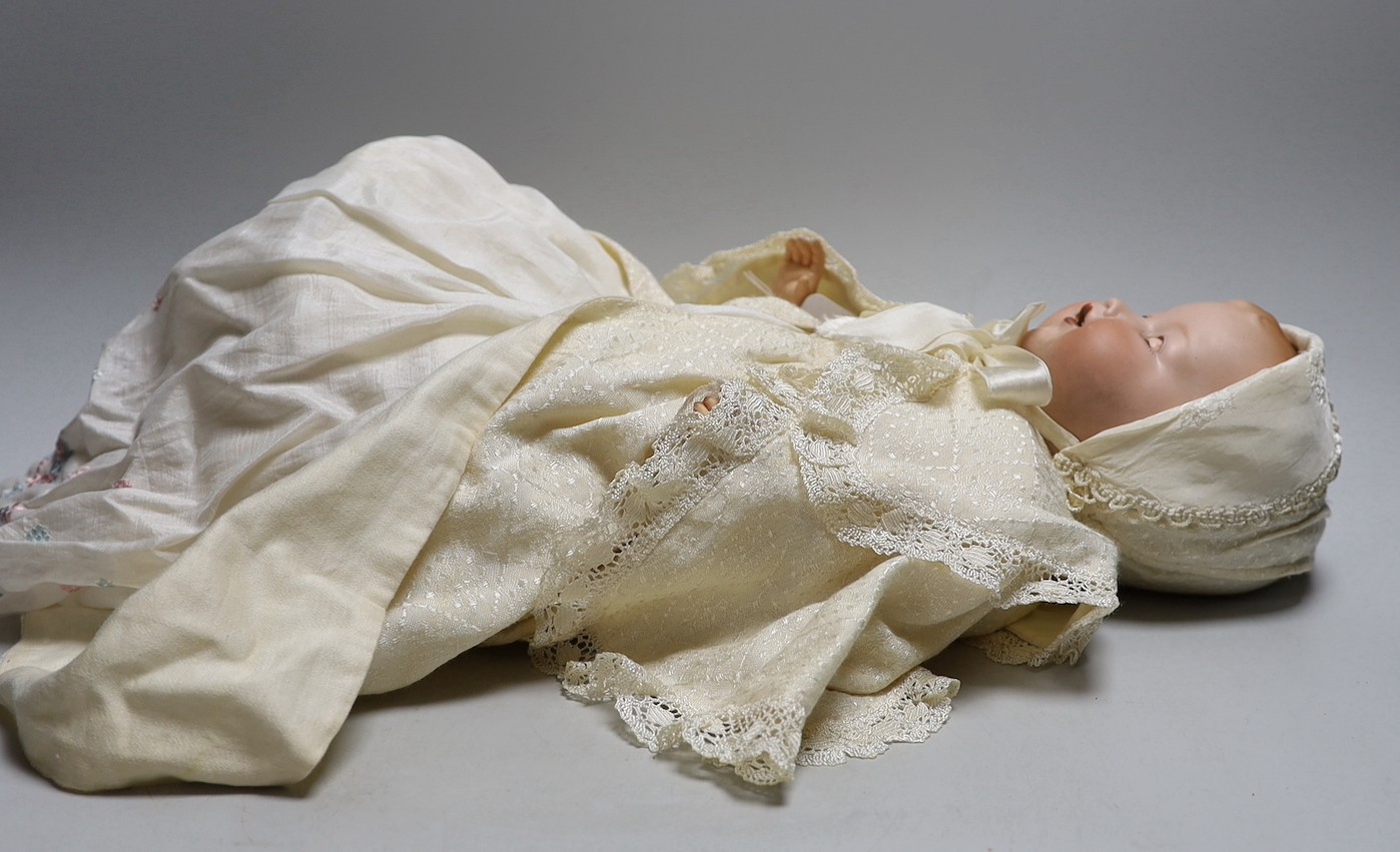 An AM open mouth bisque headed doll - Image 2 of 3