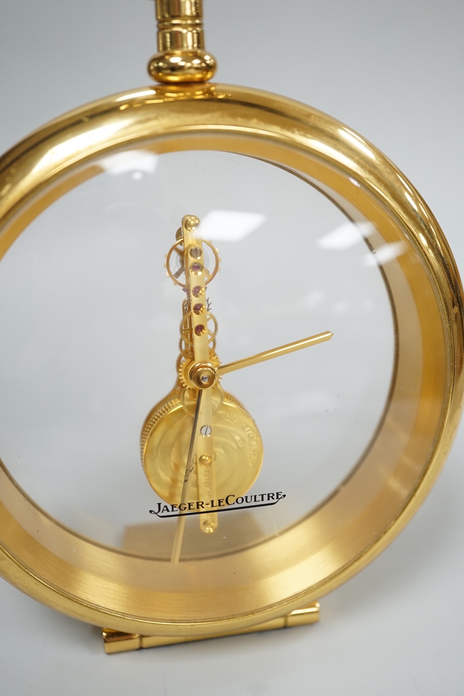 A Jaeger le Coultre inline timepiece, 19cm tall - Image 2 of 3