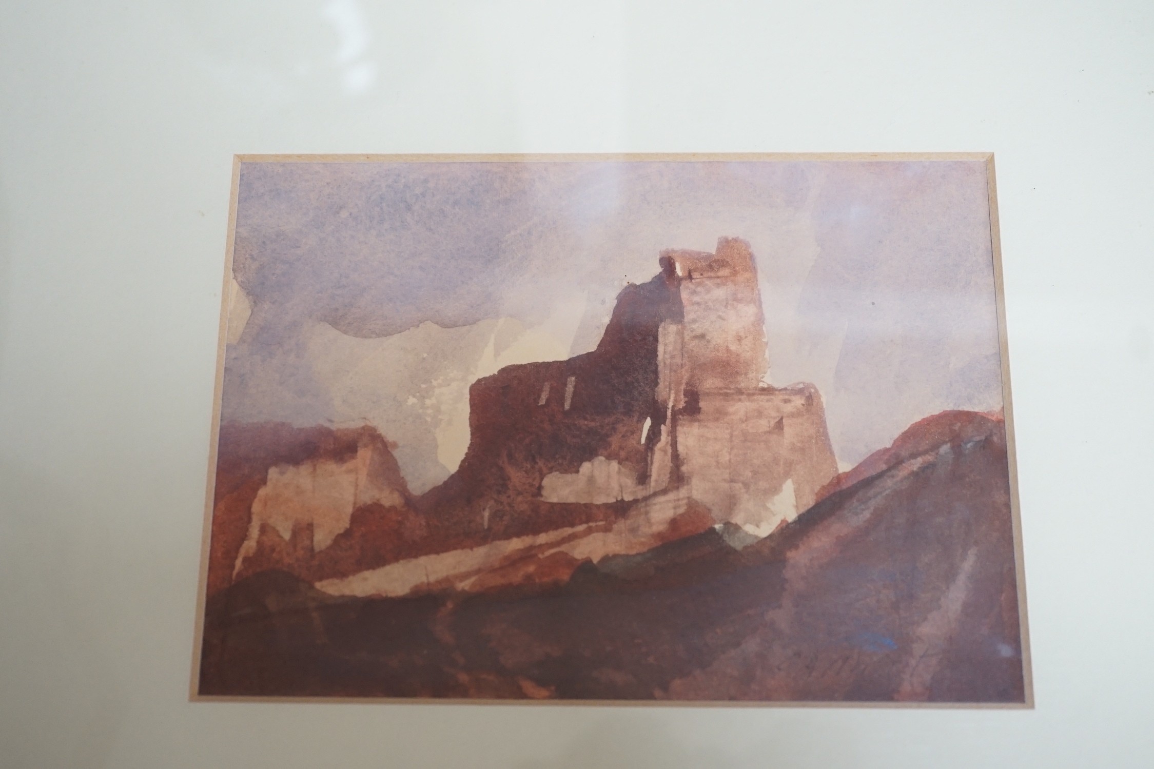 Cecil Arthur Hunt R.W.S. (1873-1965), six watercolours, Assorted landscapes, signed, largest 11.5 - Image 4 of 6