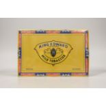 A sealed case of King Edward cigars