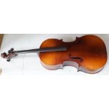 A 3/4 size cello