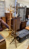 Two bentwood coat stands