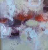 Sue Davis, oil on canvas “Quantum”, 80 x 80cm