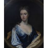 18th century English School, oil on canvas, Portrait of Mary Conyers Lady Jocelyn OB 1731', wife