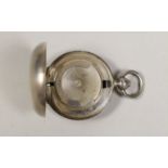 An Edwardian plain silver sovereign case, Colen Hewer Cheshire, Chester 1907, 33mm.