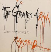 Ralph Steadman (b.1936). oil on board, 'The Grapes of Ralph: Wine According to Ralph Steadman',