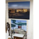James Gooding, contemporary, two photographs, The Flume, 66 x 66cm, The Desolate Shack, 66 x 88cm,