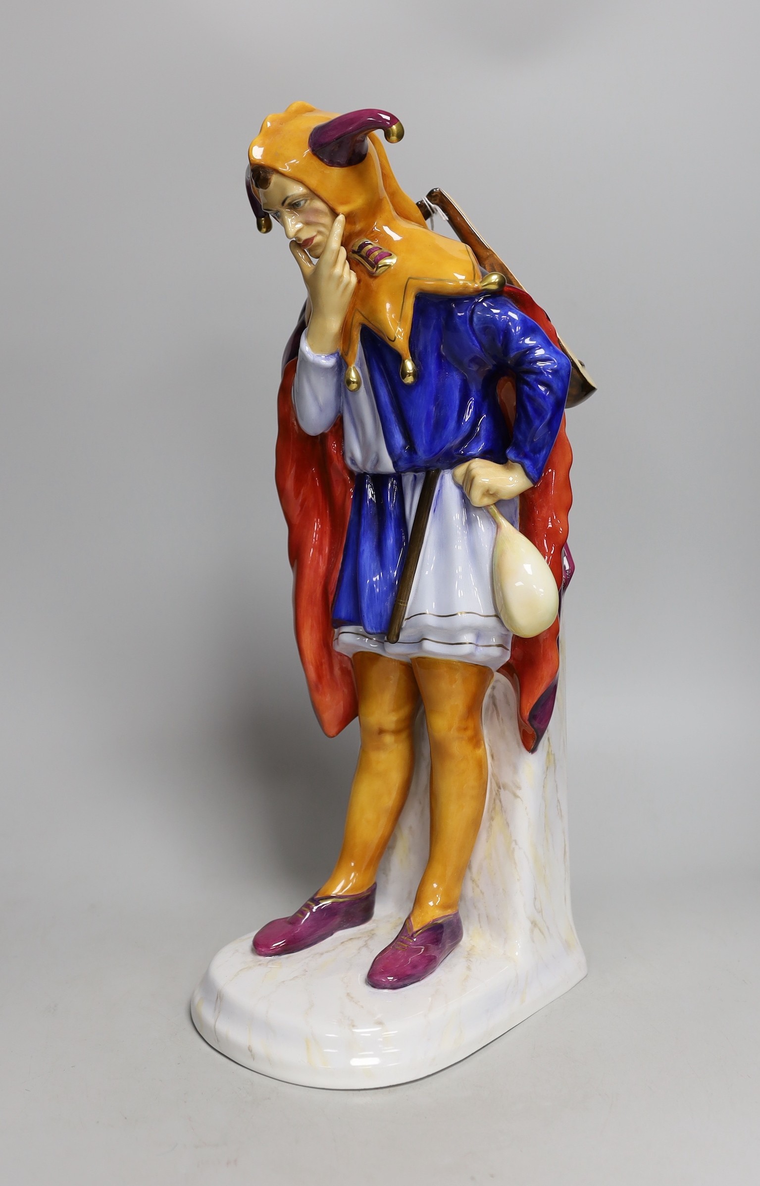 A large Royal Doulton limited edition Prestige figure Jack Point, HN 3920, number 37/250, signed D