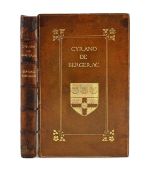 ° ° Rostand, Edmond - Cyrano de Bergerac, 12mo, University of Reading prize, tan calf gilt,