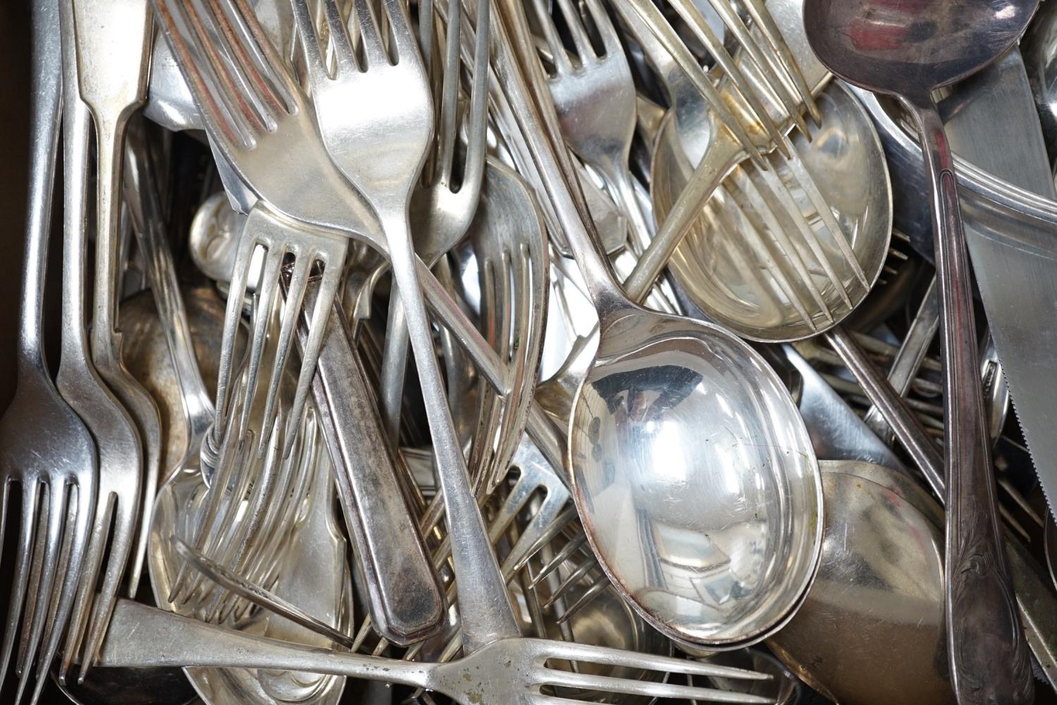 A quantity of silver plated flatware - Image 3 of 4