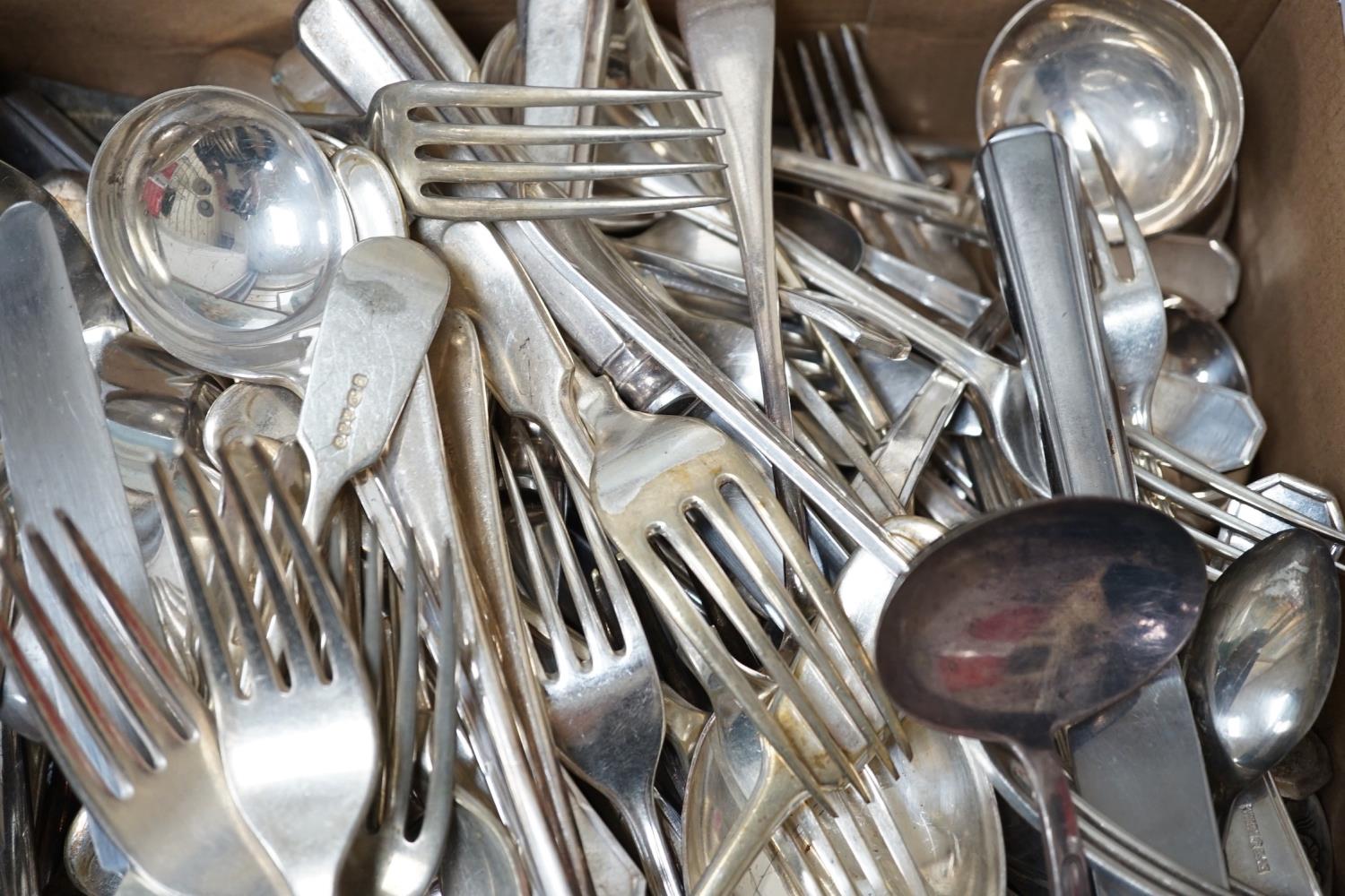 A quantity of silver plated flatware - Image 2 of 4