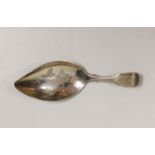 A George III silver leaf shaped caddy spoon, Thomas Freeth?, London, 1808, 10.2cm.