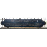 A St James Gate, Guinness brewery sign, length 154cm