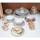 Assorted Japanese ceramics to include Kutani, Satsuma etc.