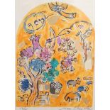 Marc Chagall (1887-1985), colour lithograph, 'The tribe for Joseph', signed in pencil, 27/75,