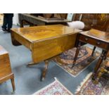 A Regency mahogany Pembroke breakfast table, width 104cm, depth 56cm, height 70cm