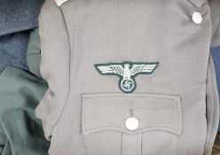 A collection of miltary / air uniforms including German