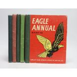 ° ° Five Eagle annuals, numbers: 1, 2, 4, 5 and 6
