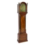 Jonathon Watson of London. A George III brass mounted mahogany eight day longcase clock, the 12 inch