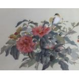Fei Chengwu (Chinese, 1914-2001), watercolour, Bird and camellia, 1963 Leicester Galleries