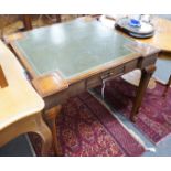 A George II style mahogany card table, width 85cm, depth 85cm, height 75cm