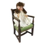 A Kammer & Reinhardt / Simon & Halbig bisque character doll, circa 1914, impressed K* R Simon &