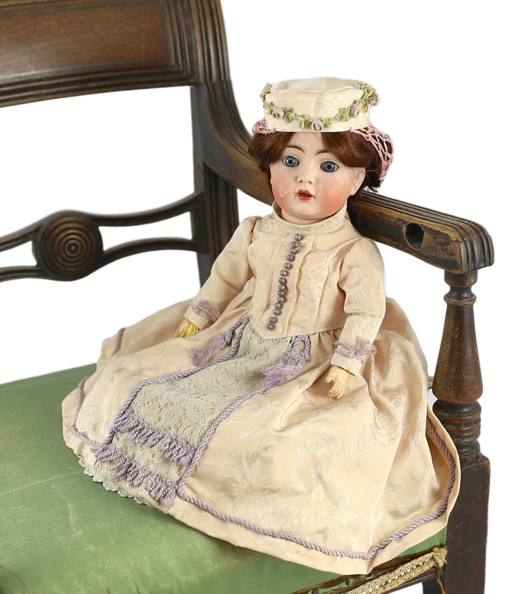 A Kammer & Reinhardt / Simon & Halbig bisque character doll, German, circa 1911, impressed 117n