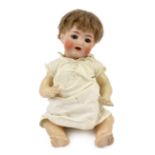 A Simon & Halbig / Kammer & Reinhardt bisque character doll, German, circa 1915, impressed 126/32,