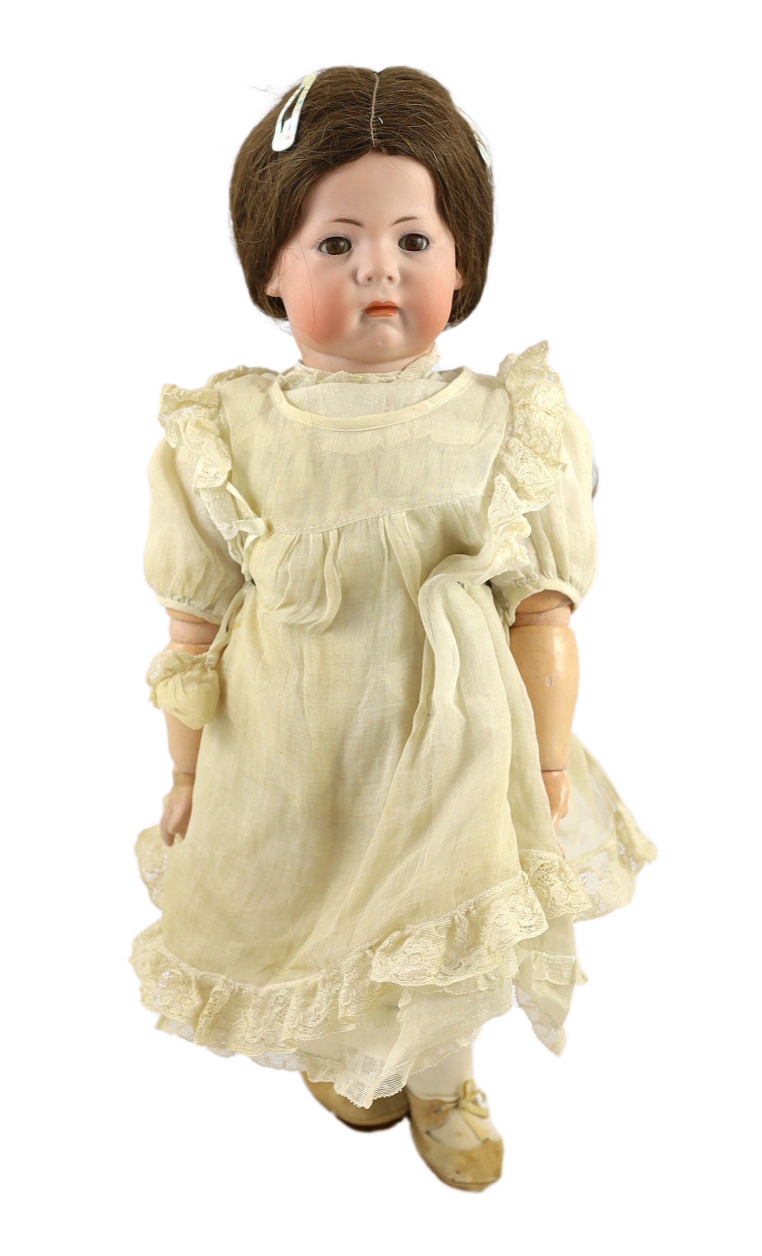 A Kammer & Reinhardt / Simon & Halbig bisque character doll, German, circa 1911, impressed 115/A 48,