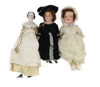 A Max Oscar Arnold Welsch bisque doll, German, circa 1920, impressed 150 0, with open mouth and