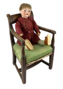 A Kammer & Reinhardt / Simon & Halbig bisque character doll, German, circa 1912, impressed 121 50,