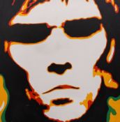 Jacquie Boyd (Contemporary), oil on canvas, 'Ian Brown', signed verso and dated '05, 50 x 50cm,
