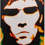 Jacquie Boyd (Contemporary), oil on canvas, 'Ian Brown', signed verso and dated '05, 50 x 50cm,