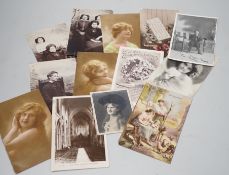 A collection of postcards