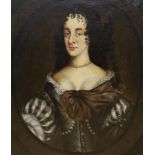 Late 17th century English School, oil on canvas, Portrait of a lady, thought to be Henrietta