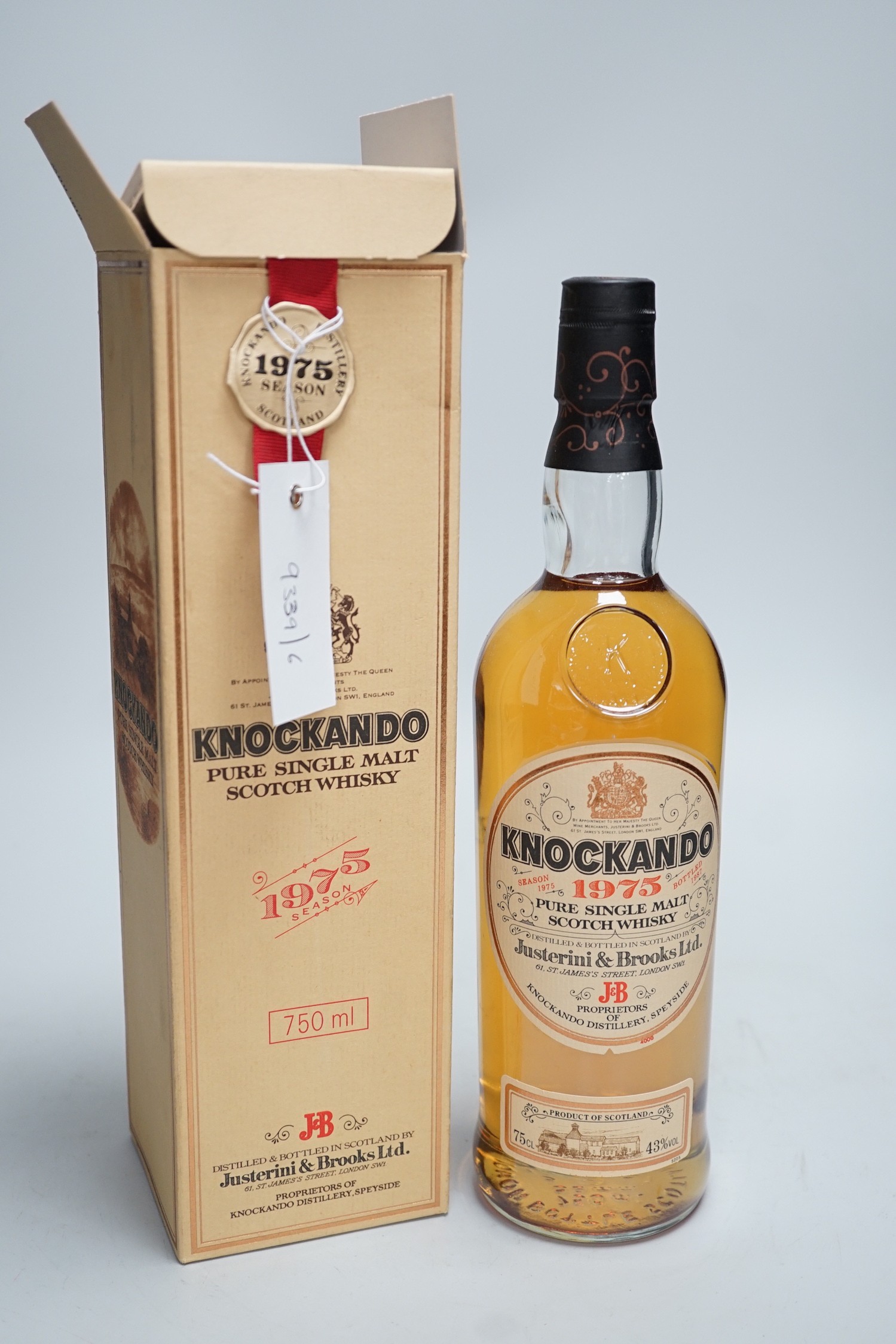 A boxed Knockando pure single malt whisky 1975 - Image 2 of 2