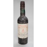 A bottle of Centenary Solera 1845 Bual, produce of Madeira, shipped by Cossart, Gordon & Ca. Lda.